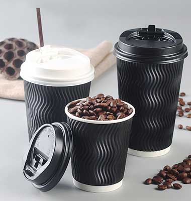 RIPPLE WALL PAPER CUPS