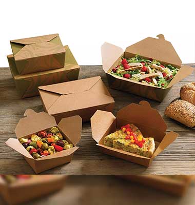 KRAFT SQUARE FOOD BOX